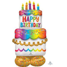Load image into Gallery viewer, Balloons - 53" Birthday Cake Airloonz