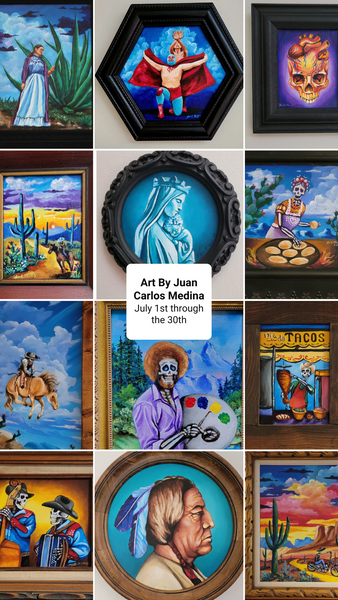 July Artist Spotlight  - Juan Carlos Medina