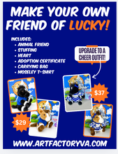 Load image into Gallery viewer, Make Your Own Friend of Lucky! - Mosely PTA Fundraiser