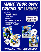 Load image into Gallery viewer, Make Your Own Friend of Lucky! - Mosely PTA Fundraiser