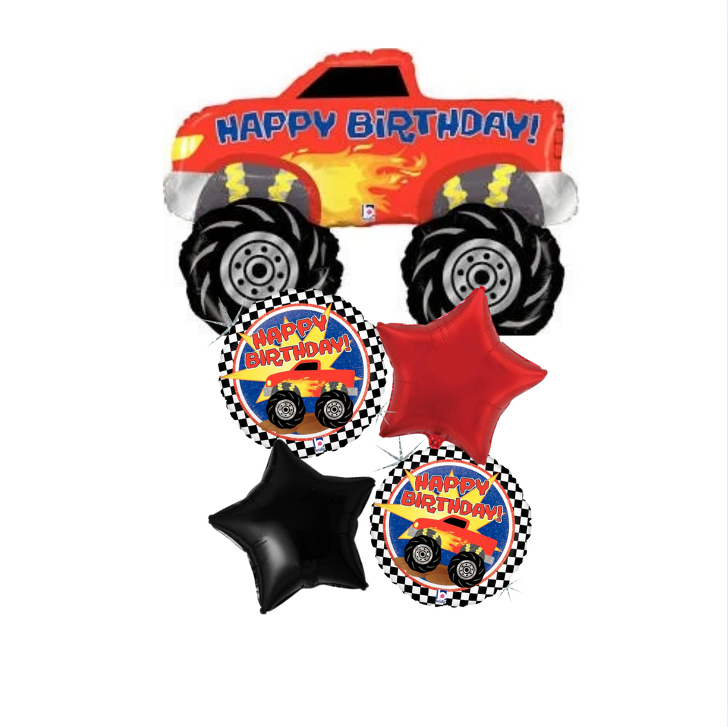 Monster Truck Balloon Bouquet