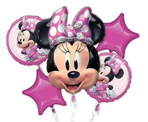 Balloon Bouquet - Minnie Mouse