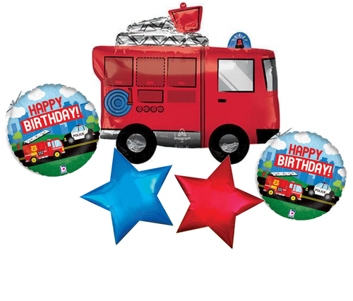 Fire truck Balloons 