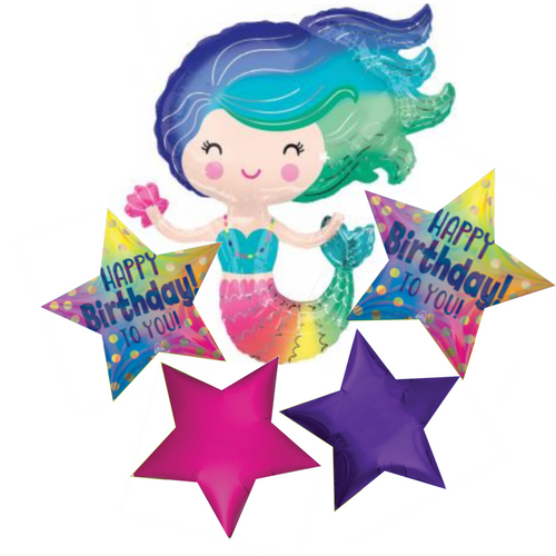 mermaid balloon bouquet 